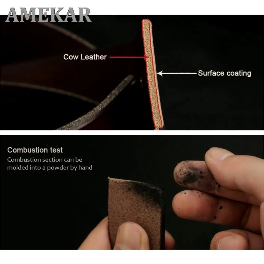 Male Luxury Pin Buckle Belts Genuine Leather Strap