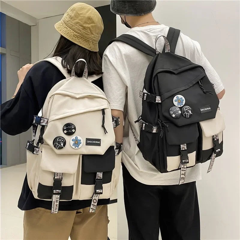 Fashion waterproof nylon women Backpack Girl travel High