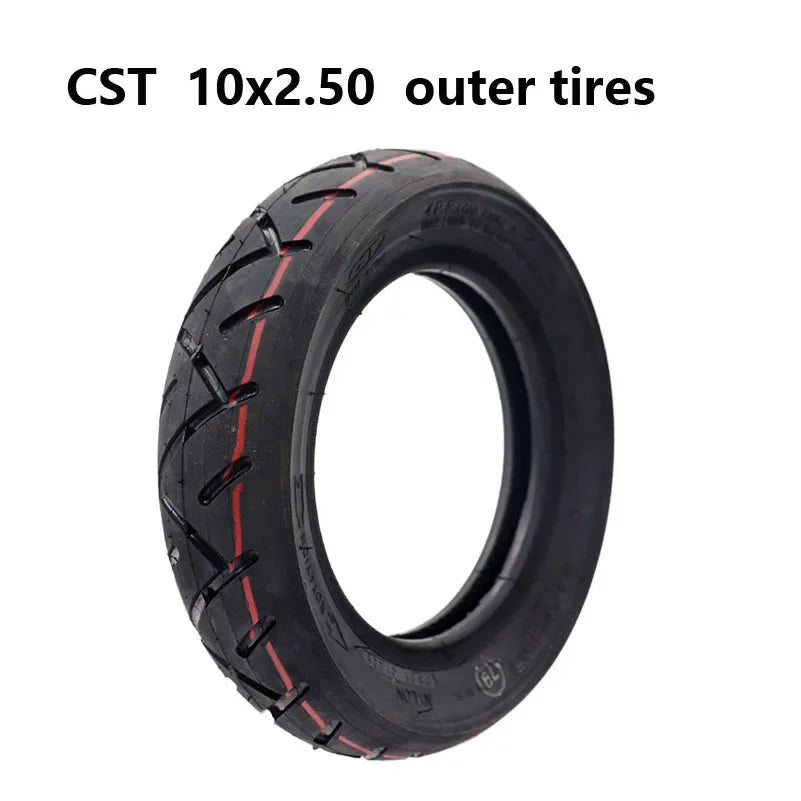 10 Inch 10x2.50 Tire CST Pneumatic Inner Tube Outer Tyre for Kugoo M4 Pro