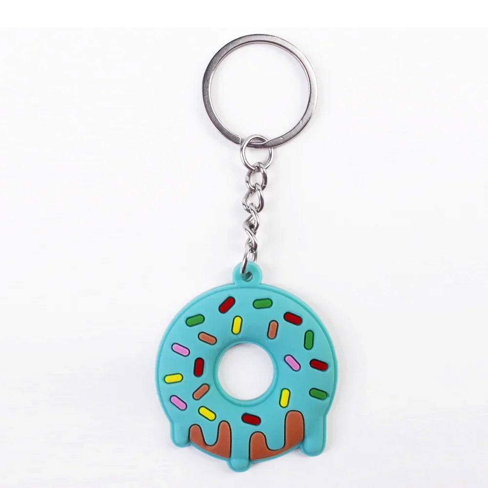 Creative Sweet Donut Keychain Party Favors Kids Food