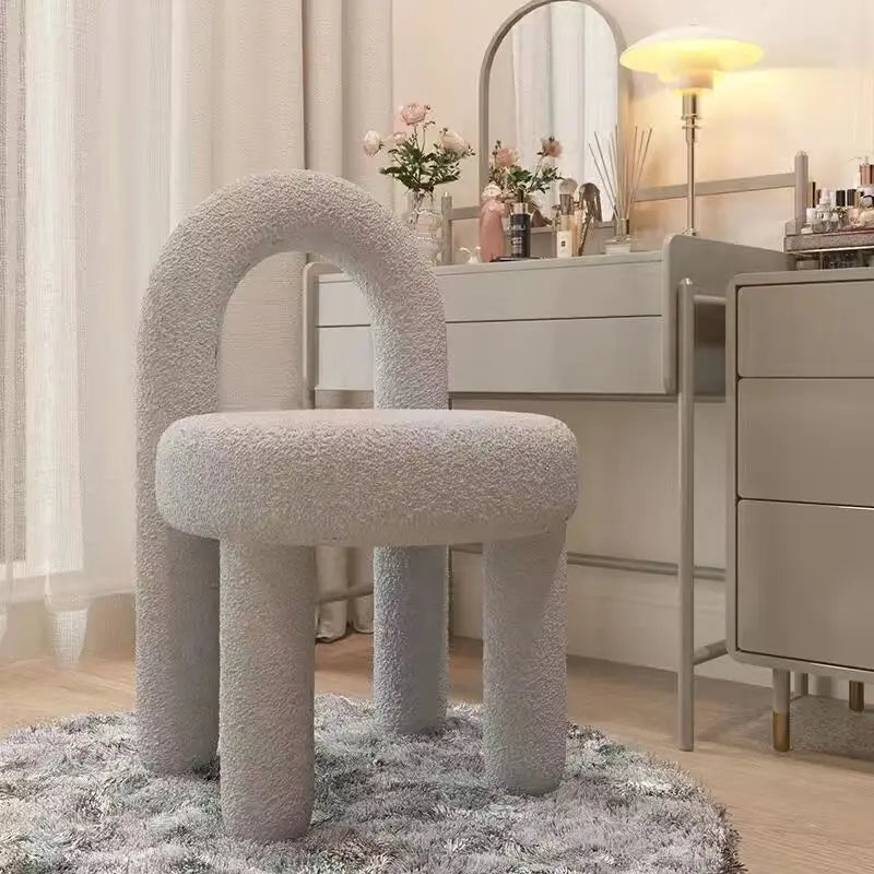 Modern Simple Vanity Chair Make Up Stool Nordic