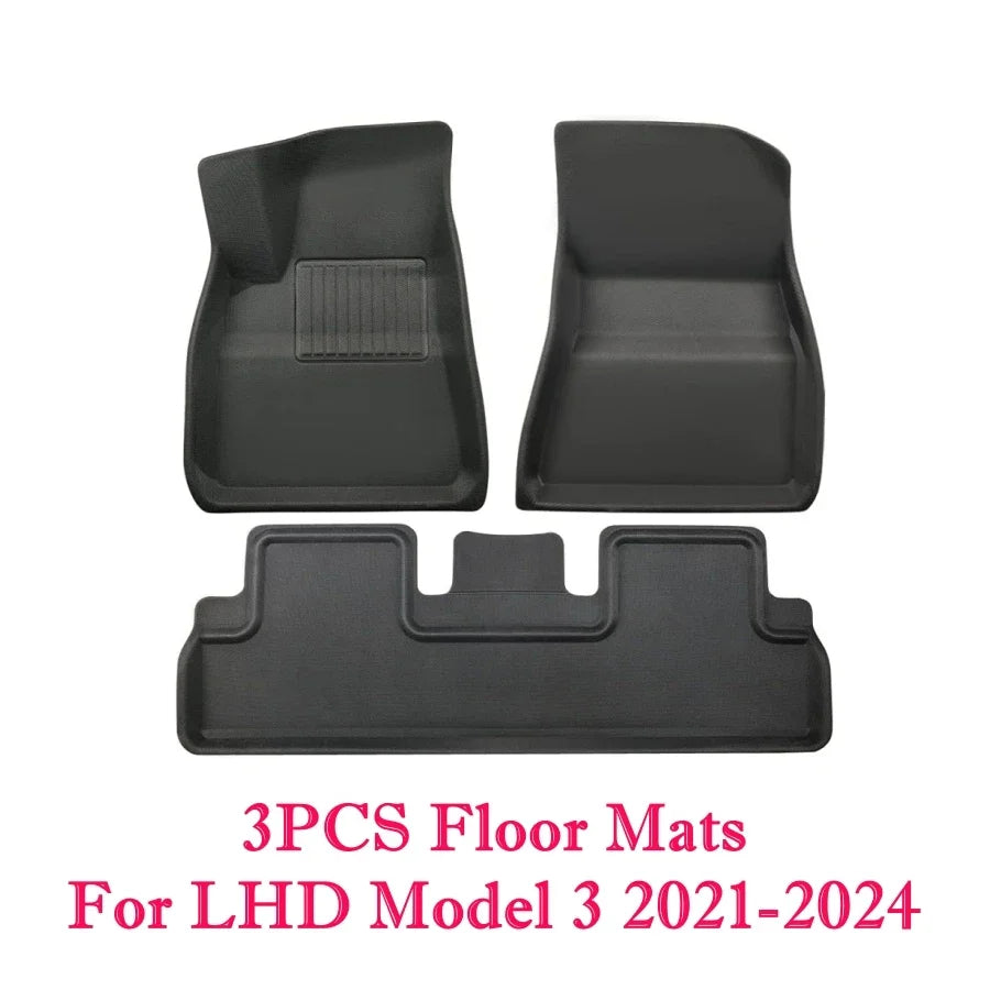 Newest Tesla Model 3+ 2024 Floor Mats 2023-2021