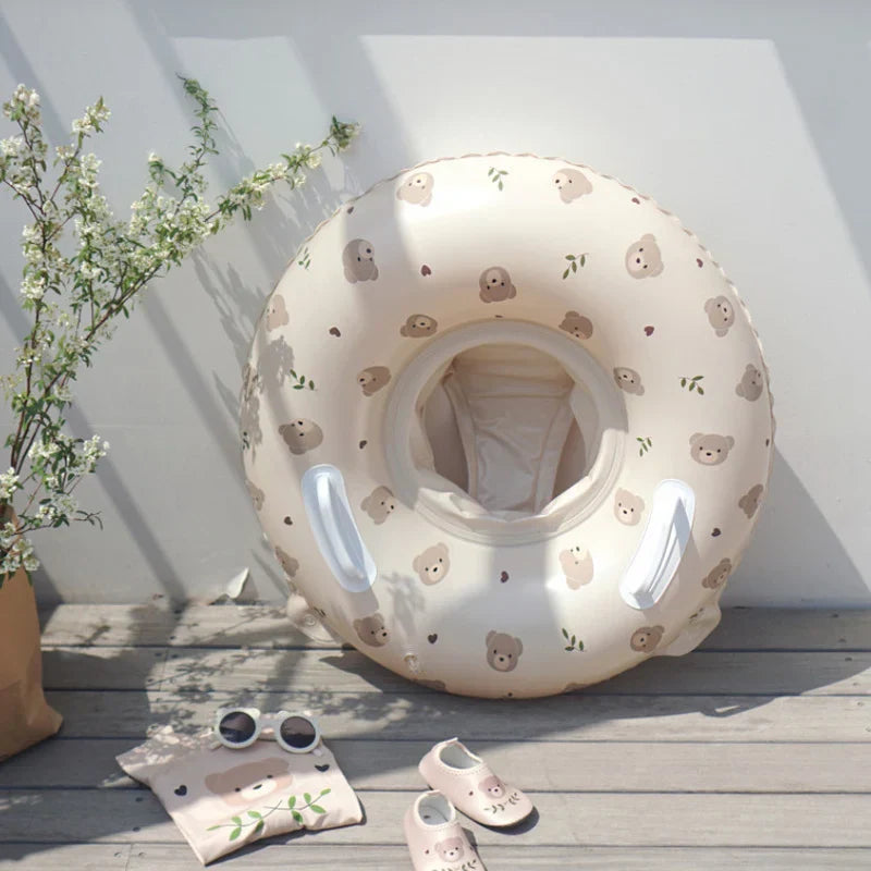 Children Swimming Seat Float Inflatable Swimming Ring Kids