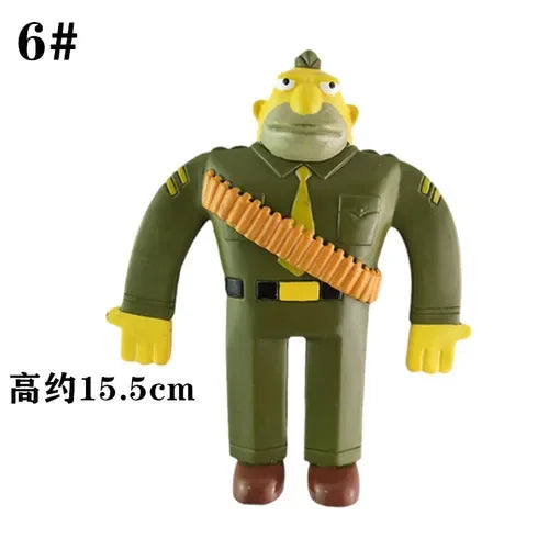 NJ Croce The Simpsonas Figure Bendable Doll Ornaments