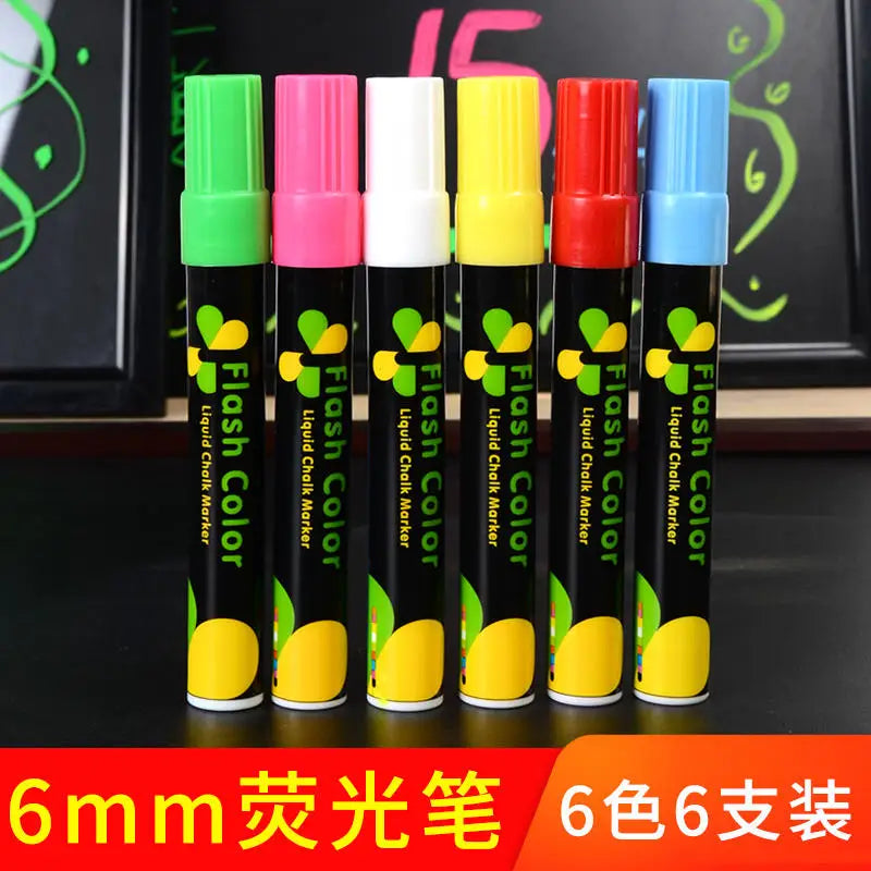 Erasable Chalk Pen Fluorescent Plate LED Electronic Light