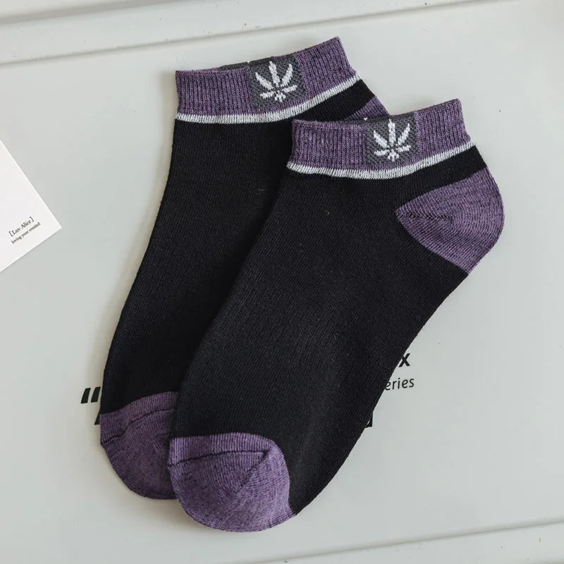 10Pairs Men's Spring Summer Sports Thin Socks Breathable