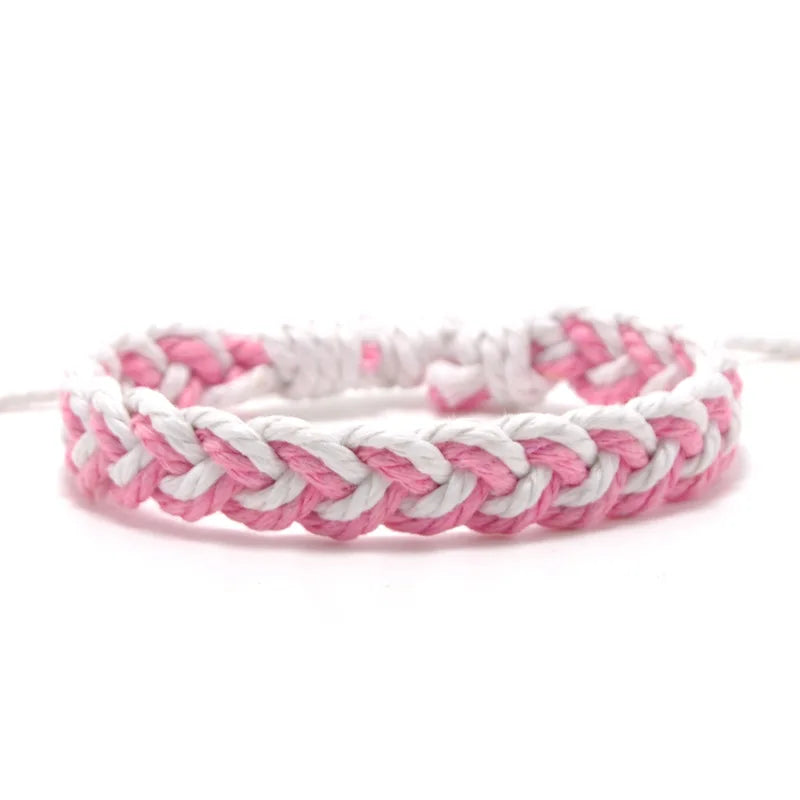 Ethnic Thread Bracelet Retro Handmade Boho Multicolor Braided