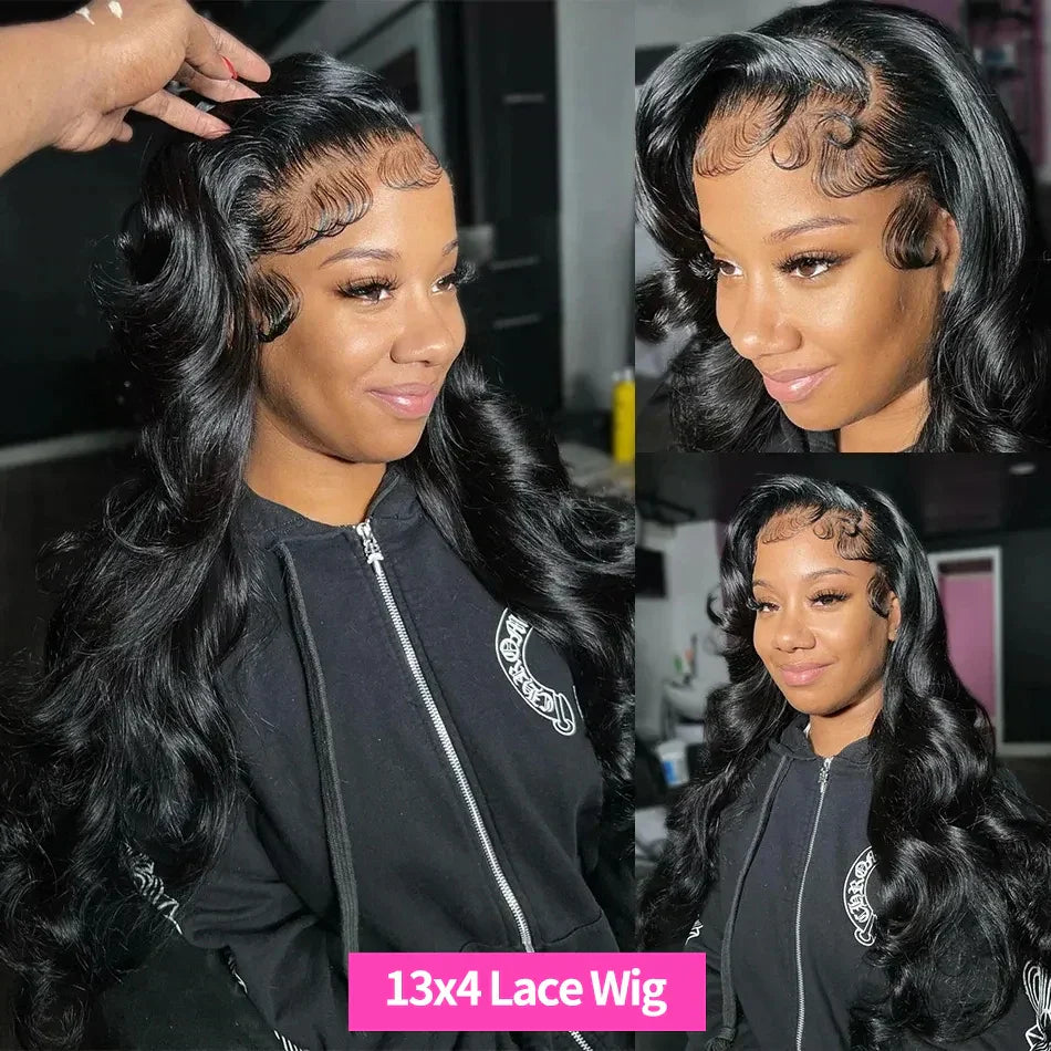 Luvin 13x6 HD Transparent Body Wave Lace Front