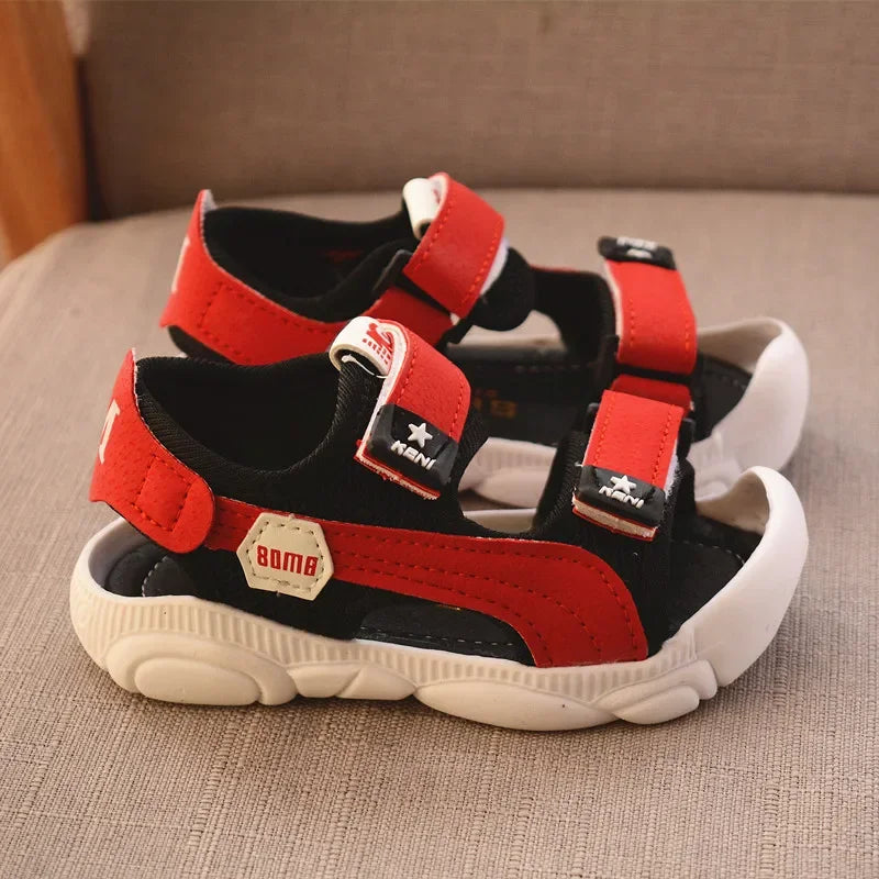 2024 Summer Children Shoes Boys Soft Soles Beach
