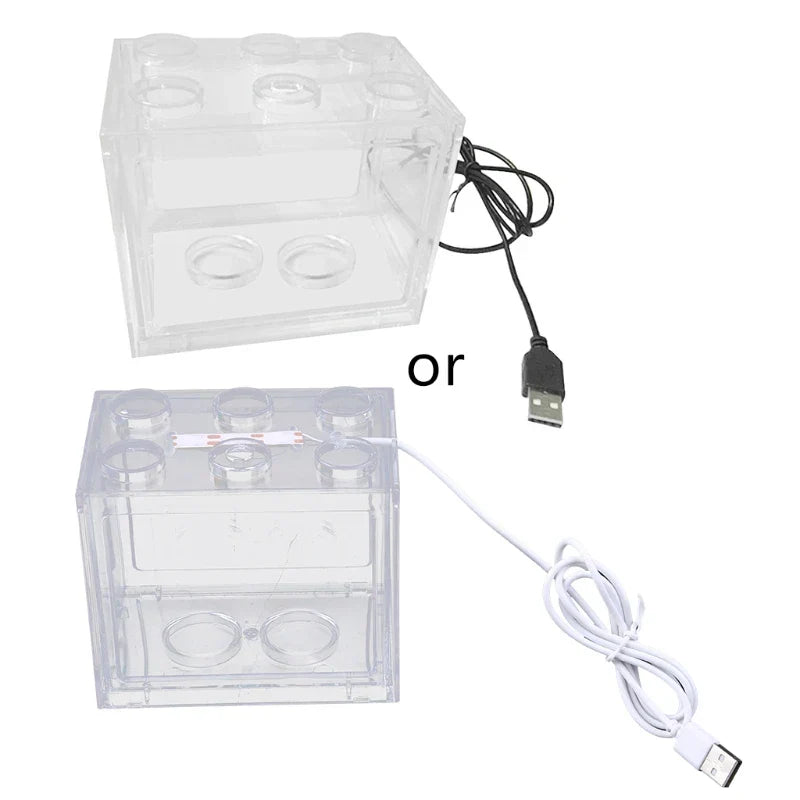 Portable USB Mini Aquarium for Tank LED Light