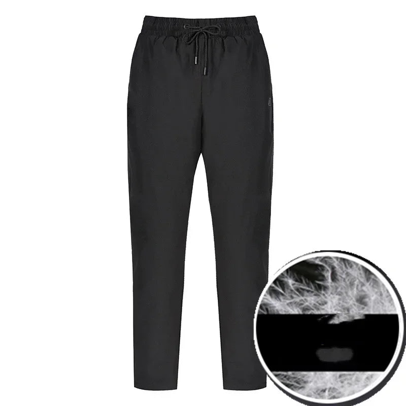 Men's Winter New Drawstring Thickened Fashion Casual Warm