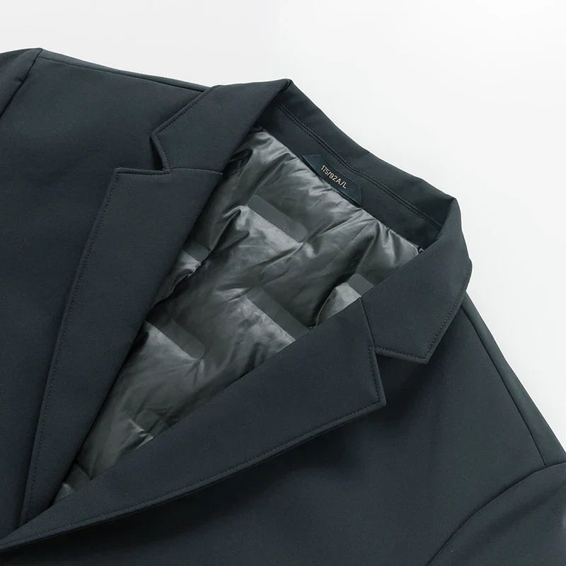 2023 High-End Men's Slim Fit Cashmere Blazer – Lapel Down Jacket