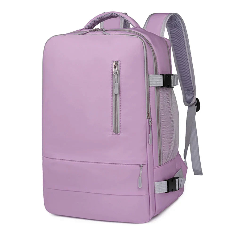 Unisex Backpack MultiPockets Large Luggage Bag with Shoes