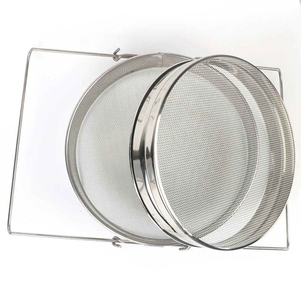 Net Impurity Filter Double sieve strainer Beekeeping Honey