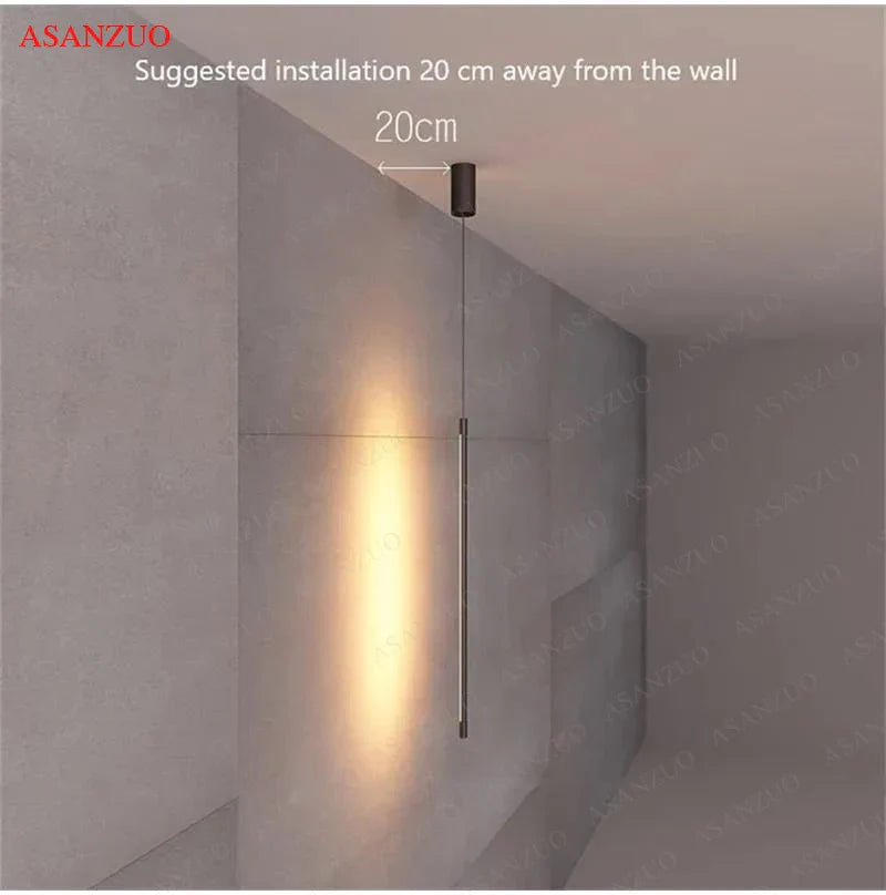 Bedroom Bedside Light LED Pendant Light for Living