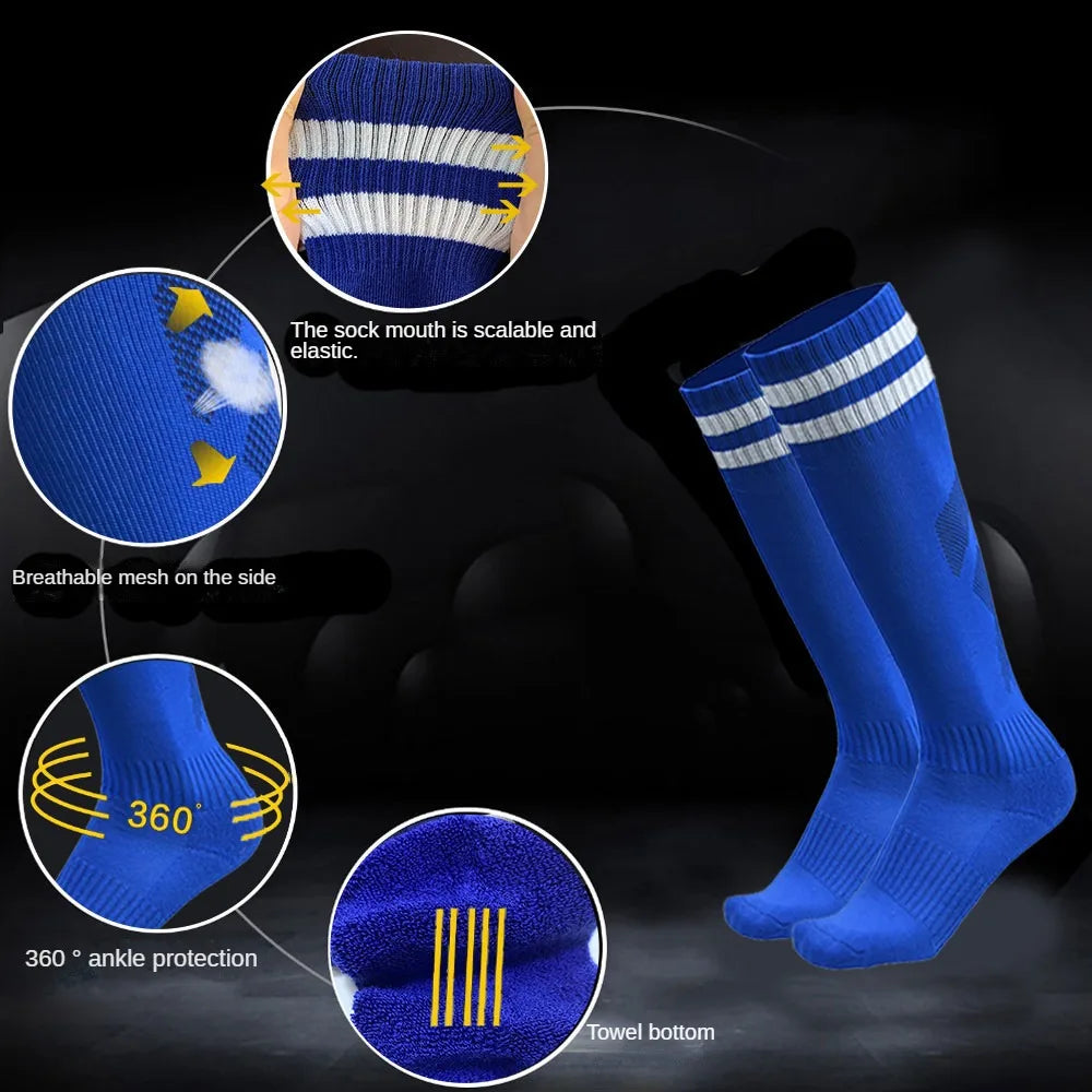 Kids Soccer Football Socks Stockings High Quality Long
