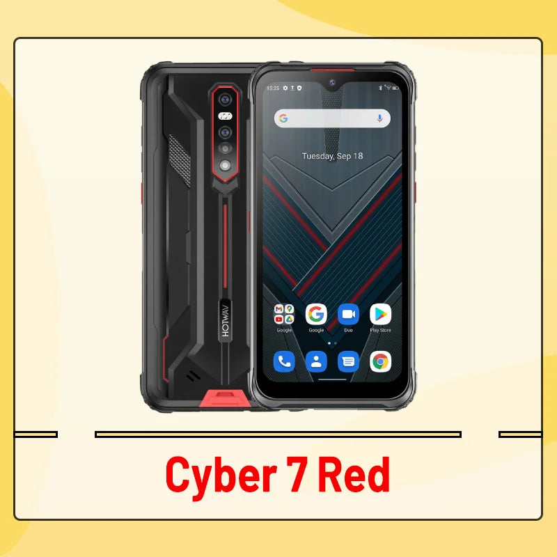 HOTWAV Cyber 7 5G Rugged Phone 6.3 Inch