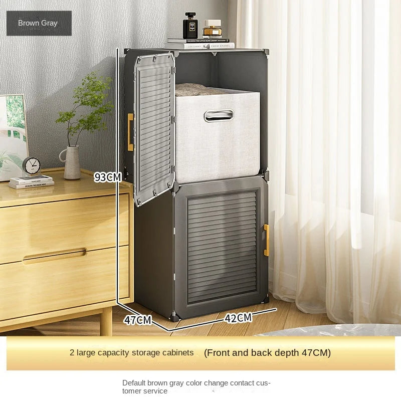 Large Size Clothes Folding Cabinets Splice Storage Toy
