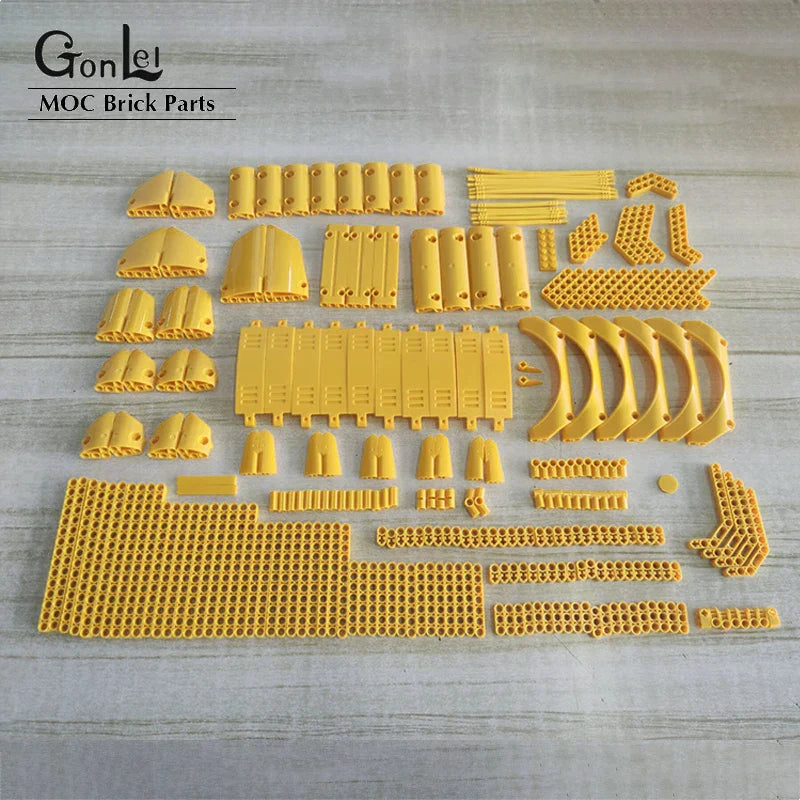 274Pcs/lot MOC Bulk Soft Pin Axle Conectors Truck