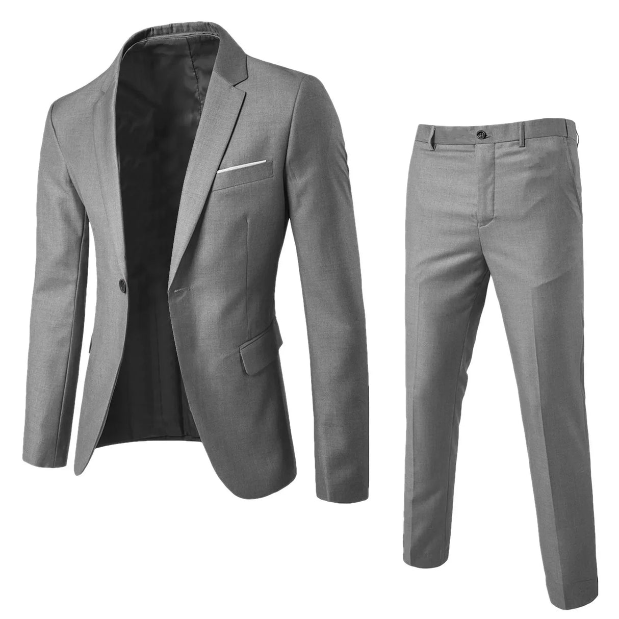 Men Blazers 2 Pieces Sets Business 2 Suits