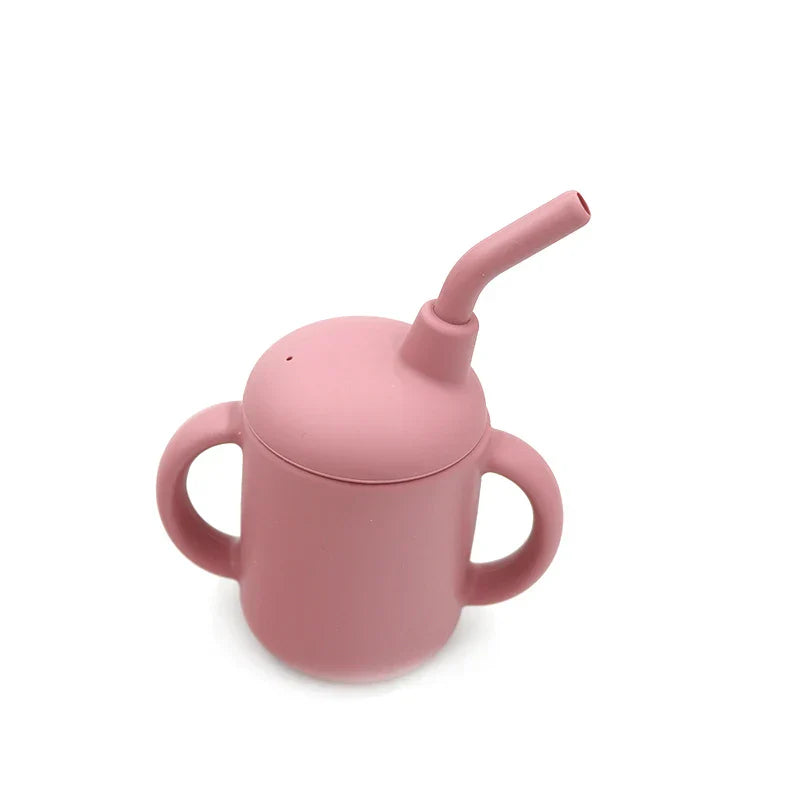 BPA Free Kids Open Cup Silicone Drinking Mug
