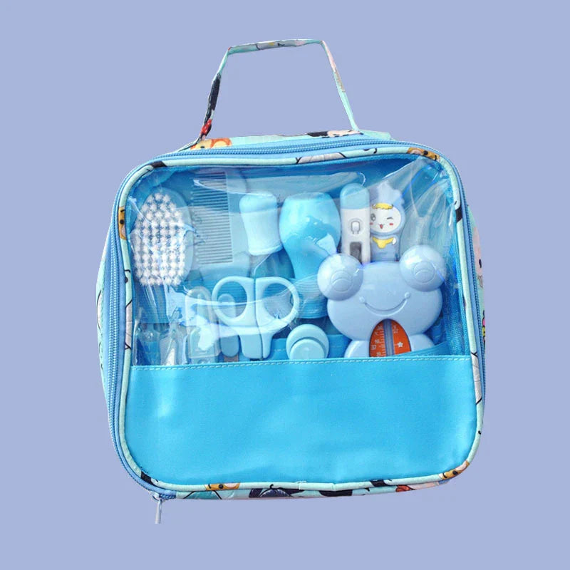 13-piece baby care bag set baby nasal aspirator