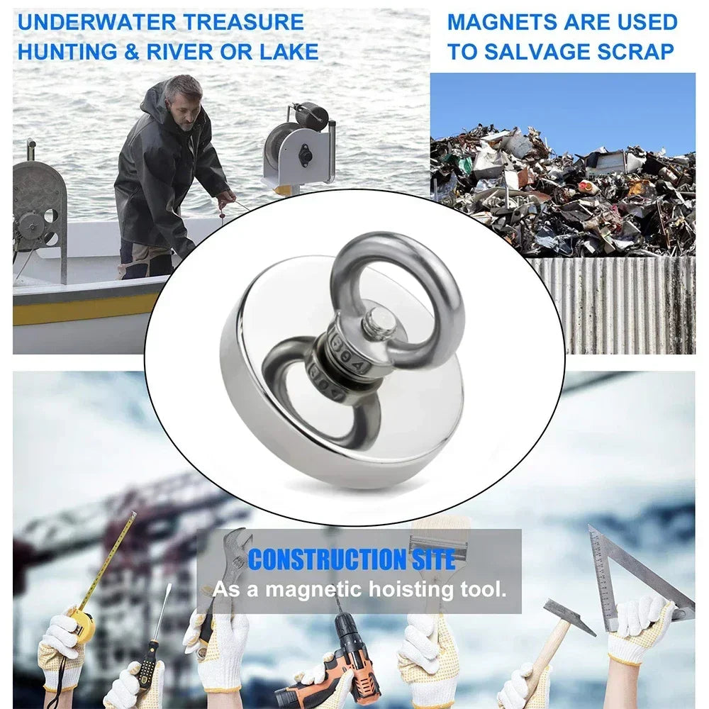 Super Strong Magnets Set Neodymium Magnet Hook Kit