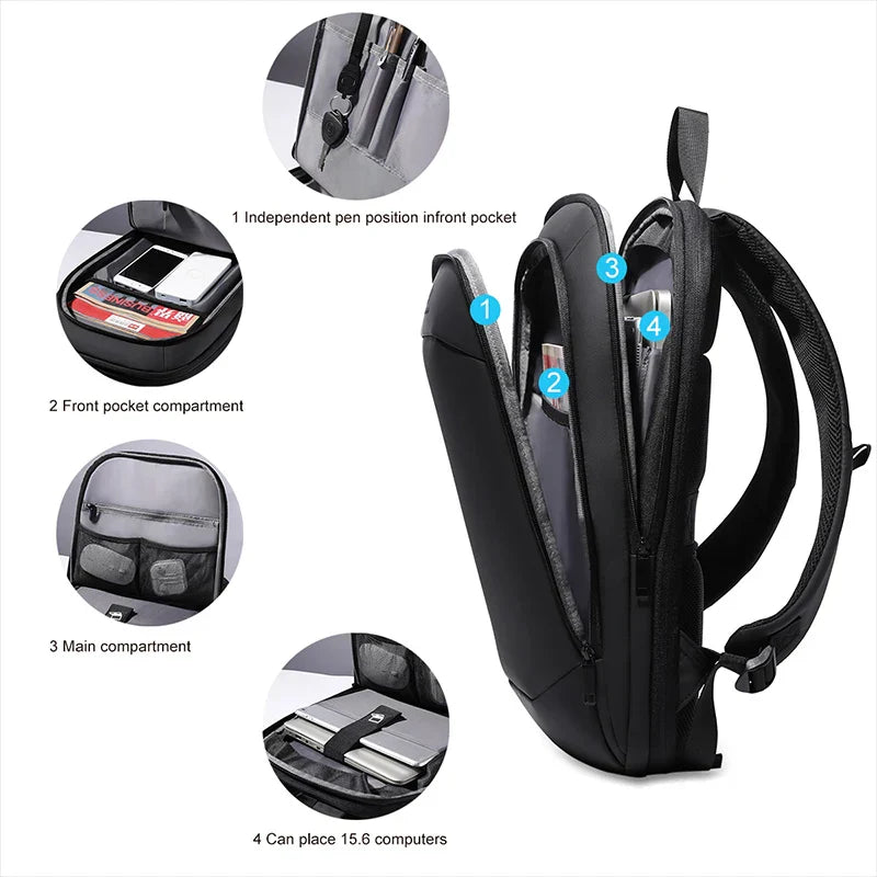 Heroic Knight Laptop Backpack 15.6 Inch Backpack Expandable