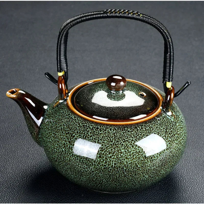 Large Capacity Teapot 700ml Ceramics Coffee Pot Tea