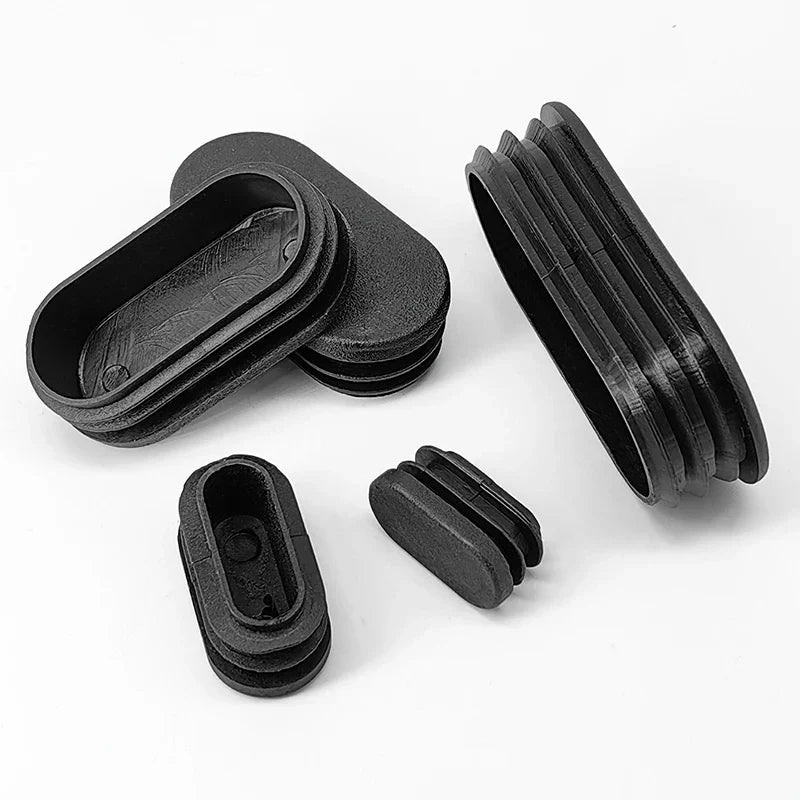 Oval Plastic Blanking End Cap Pipe Inner Plug