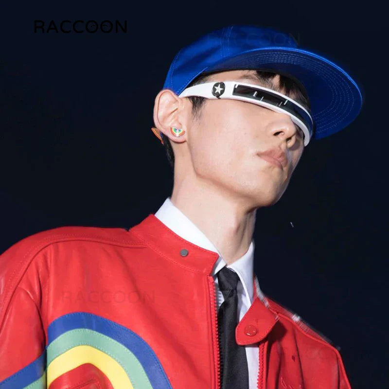 One Piece Y2K Sunglasses Vintage Star Pentagram Shape