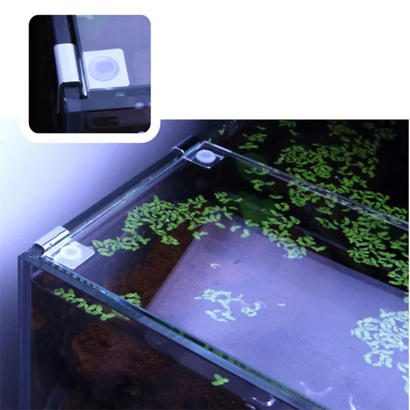 4pcs Aquarium Cover Support Bracket Stainless Steel Tank