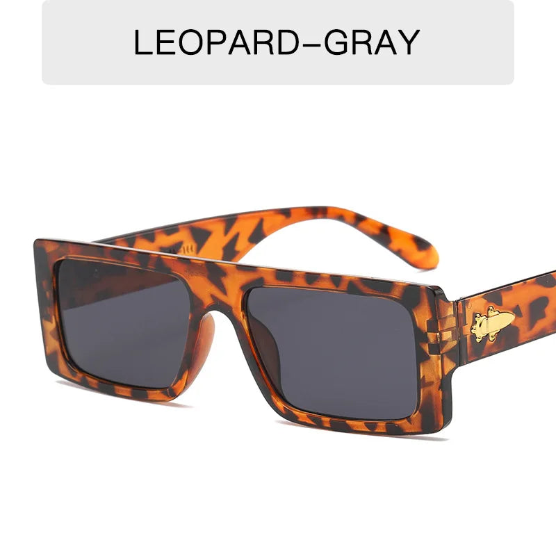 OLOPKY 2022 Square Sunglasses Men Luxury Brand Designer
