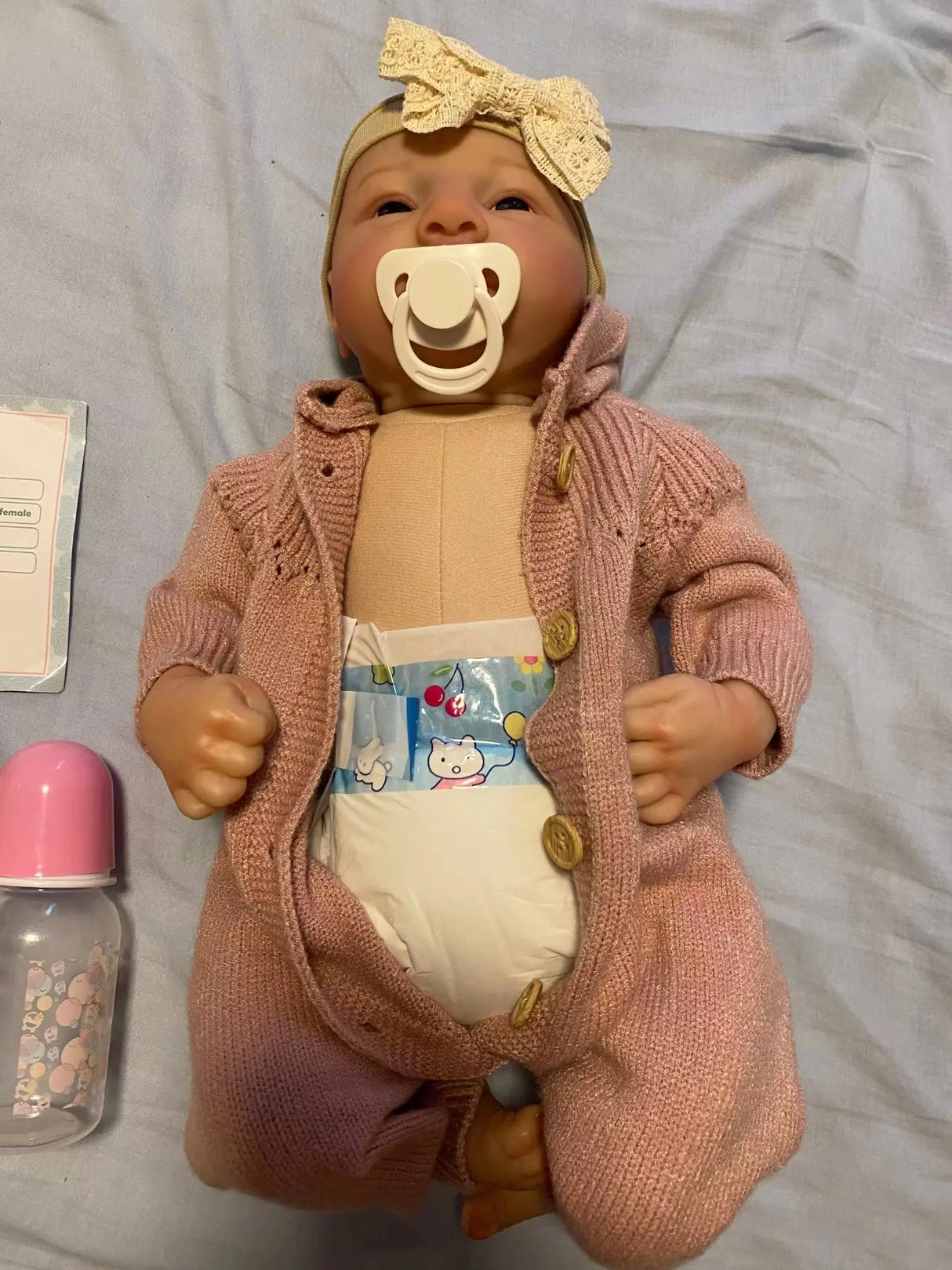 NPK 19inch Already Painted Finished Reborn Baby Doll