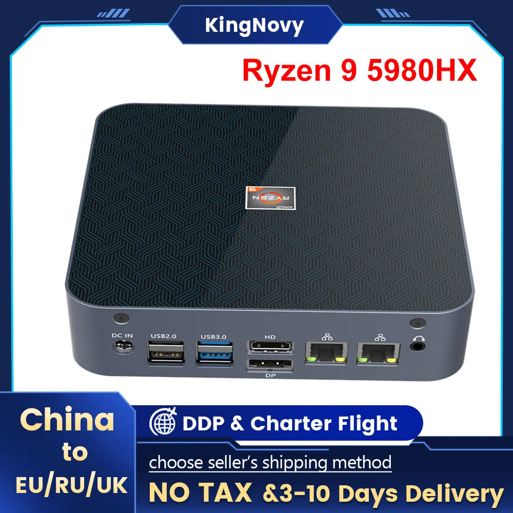 S500+ Pro AMD Ryzen 9 5900HX Gaming Mini