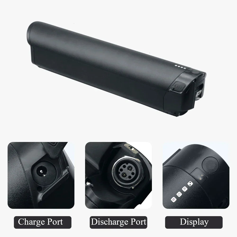 36V Intergrated Battery 10.4Ah 12.8Ah 14Ah for Nakamura