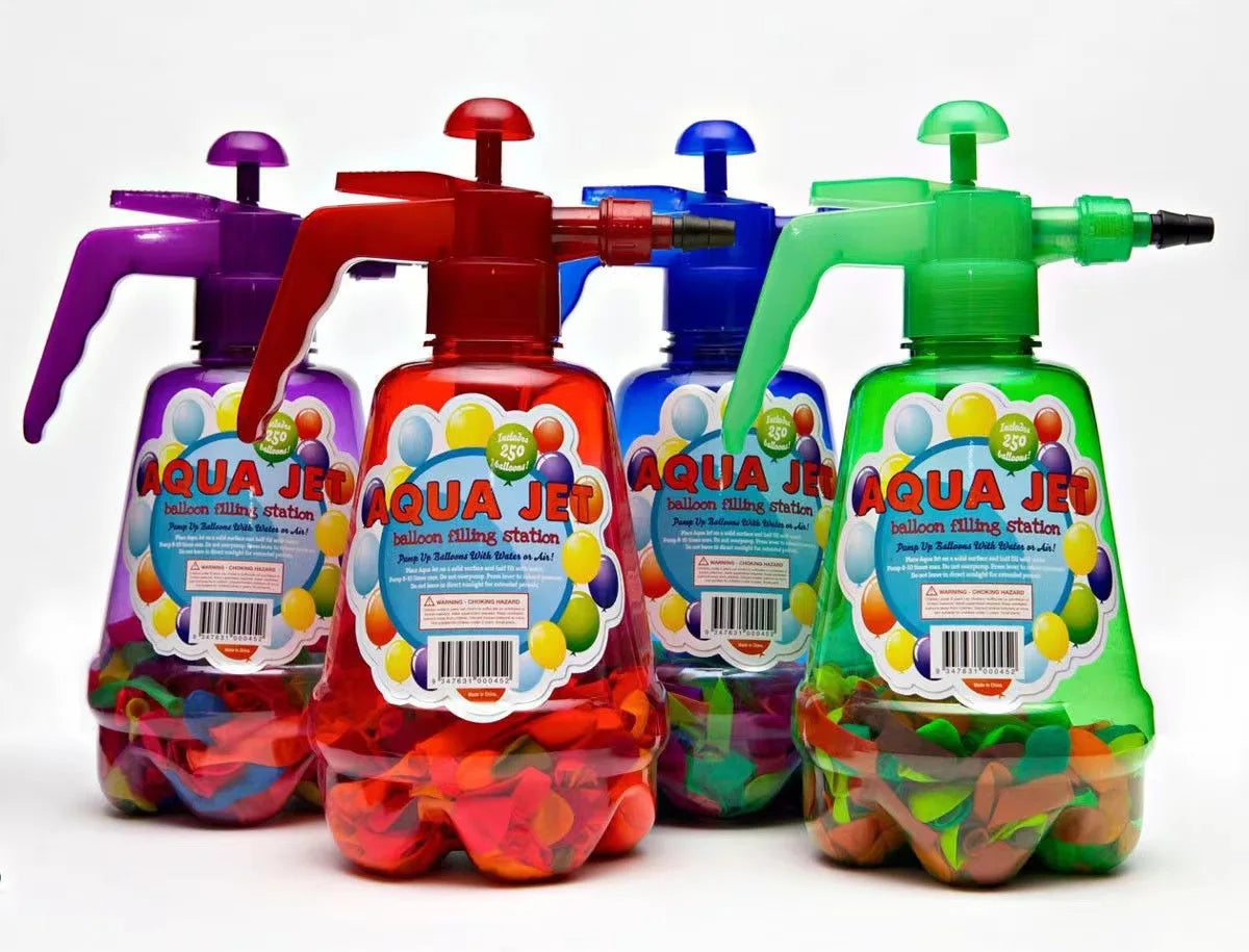 Station Hand Balloon Filler Inflator Water Balloons Kids