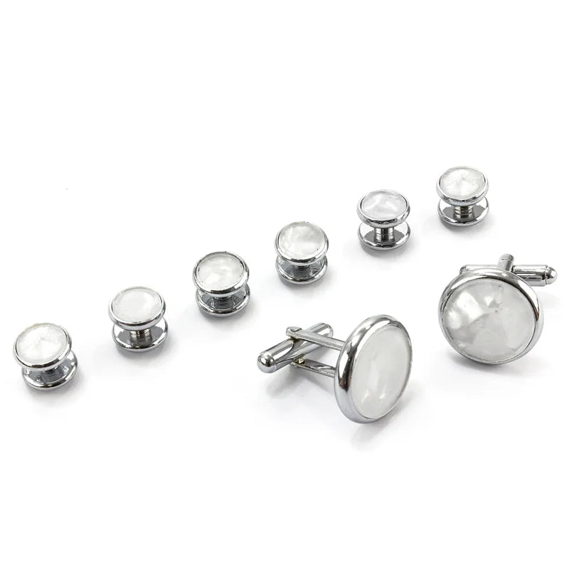 Metal Cufflinks For Mens Luxury Quality Vintage Man