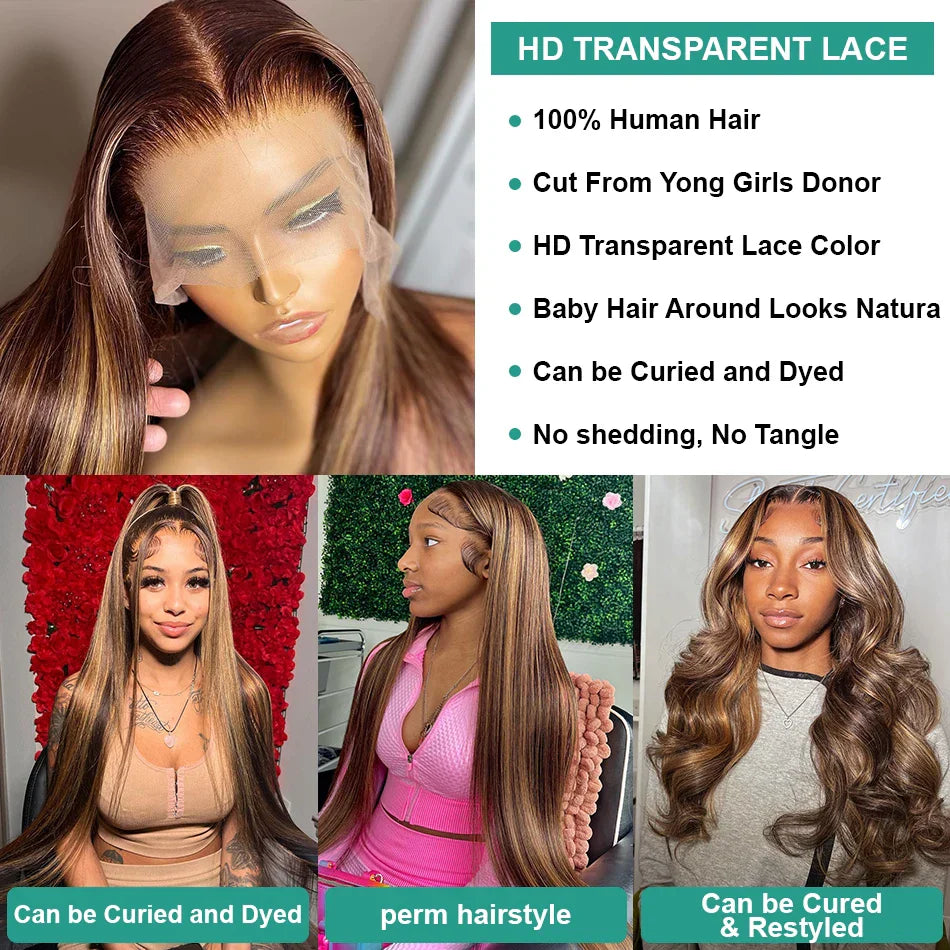 Melodie 250% HD 30 40 Inch Highlight Ombre