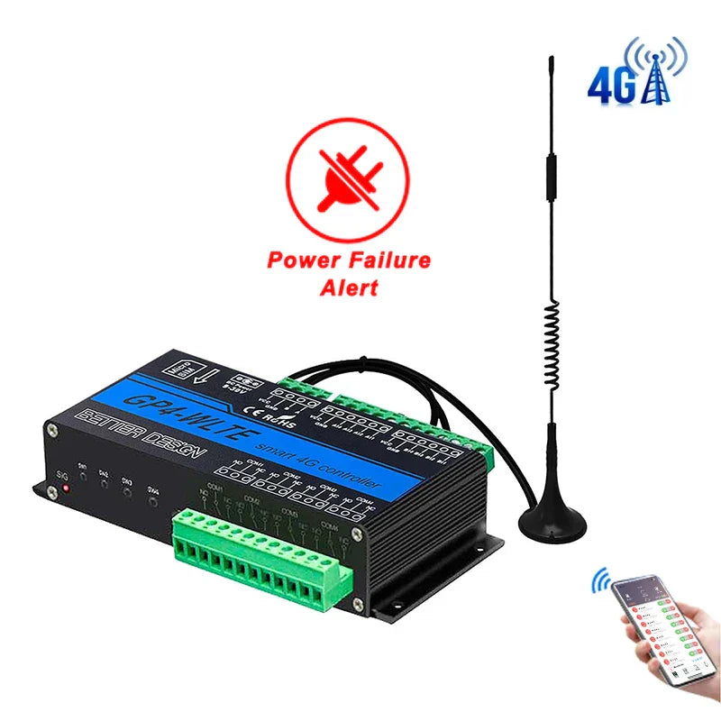 4G LTE Controller For Automation Applications With 4