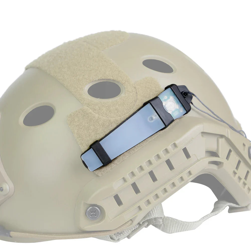 Helmet Safety Flashing Light Survival Signal Light Waterproof