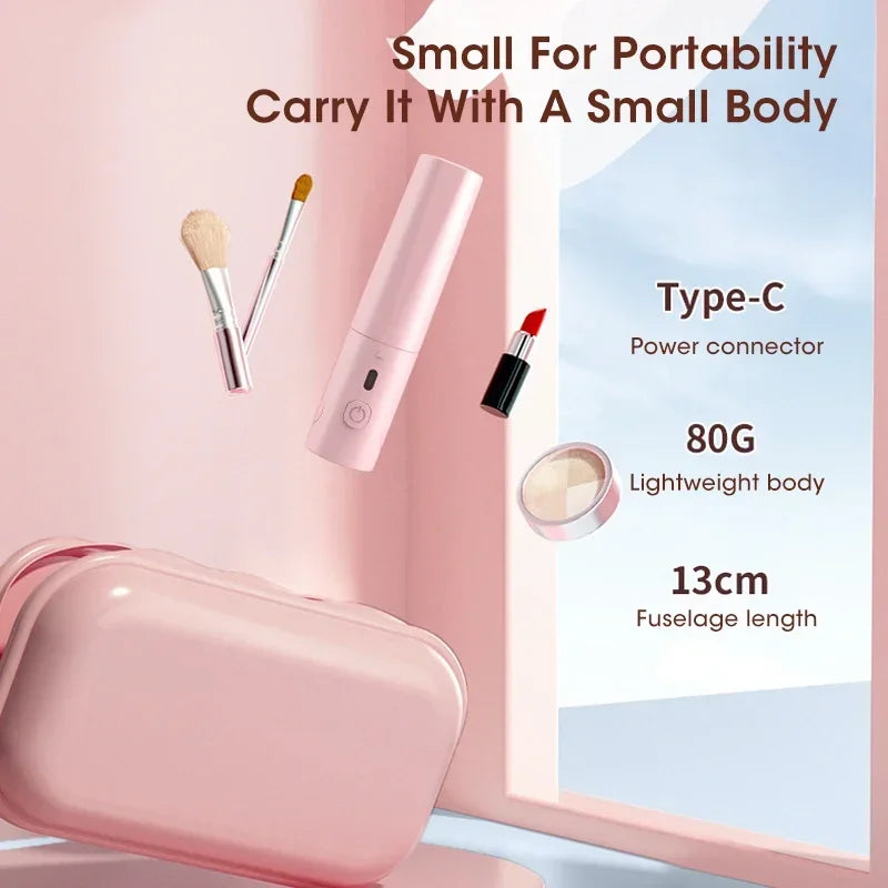 Hair Straightener Curler Comb Mini USB Plug in