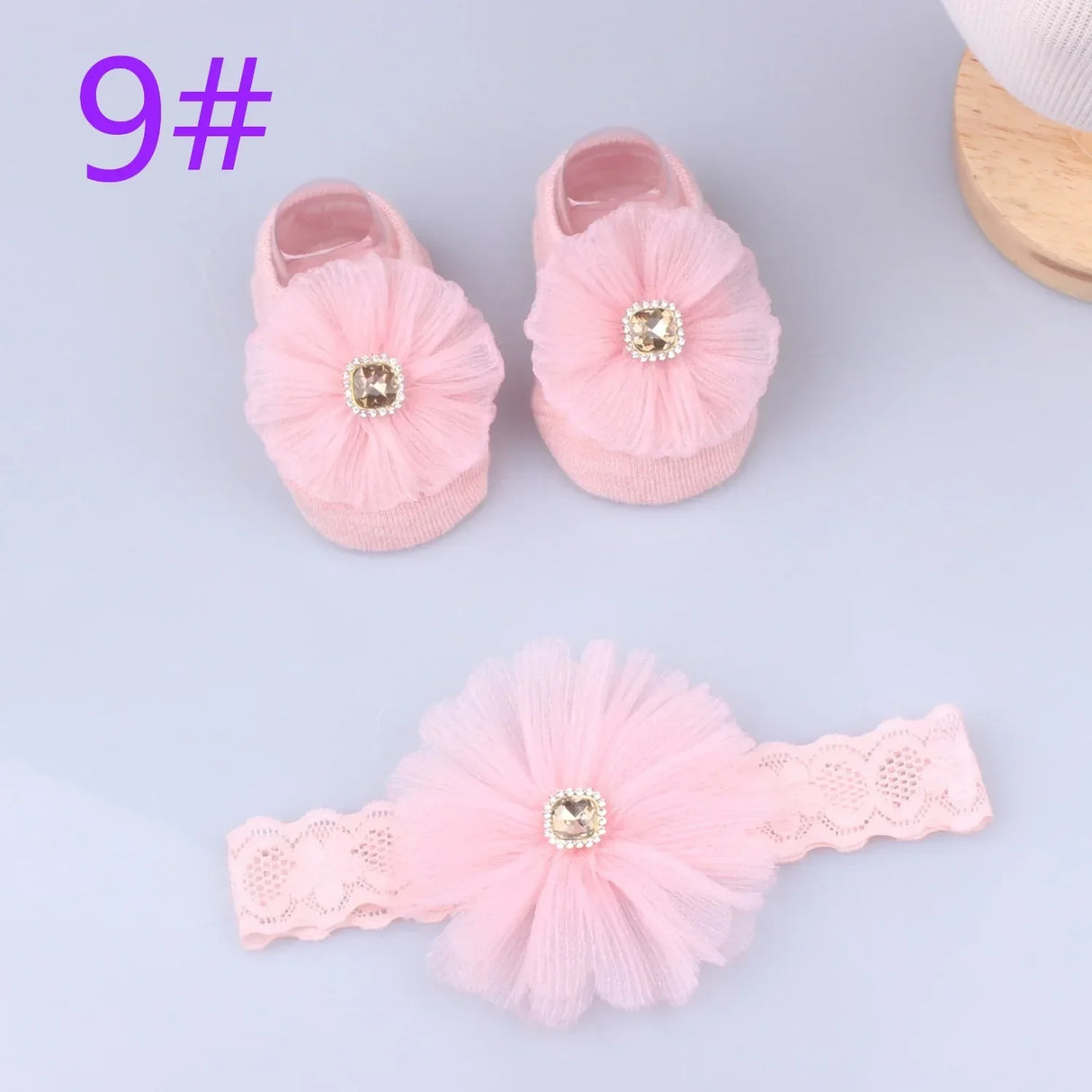 1 Set Cute Gift Bow Flowers Baby Girls