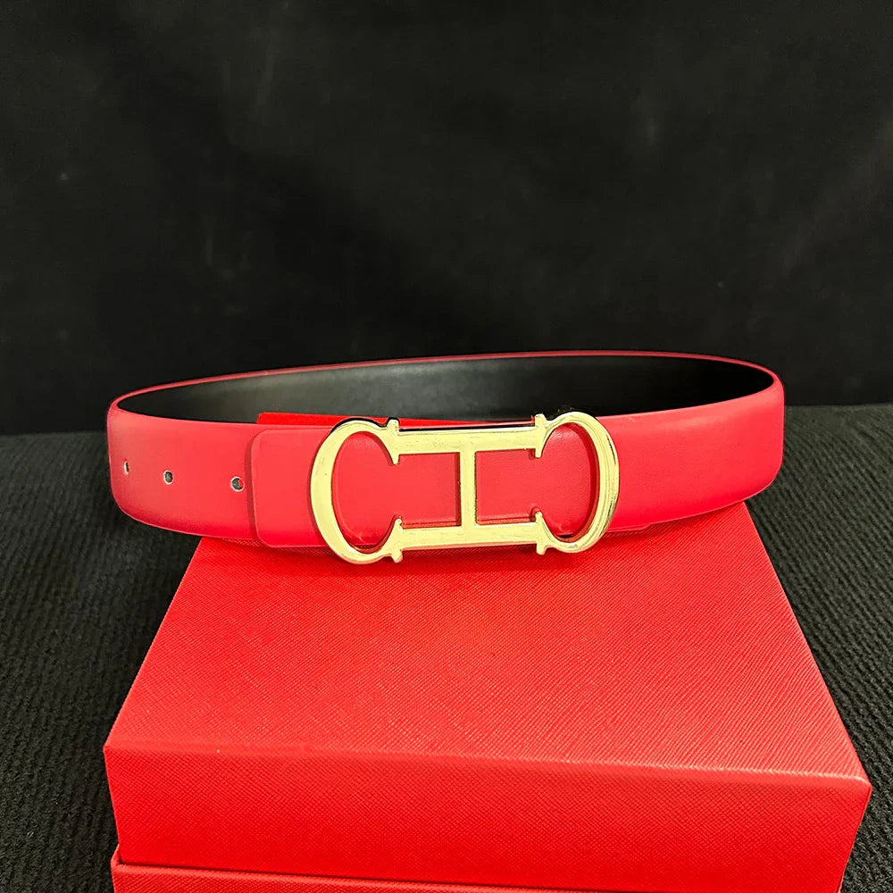 Fashion Woman Luxury Belt Famous Brand Waistband CH