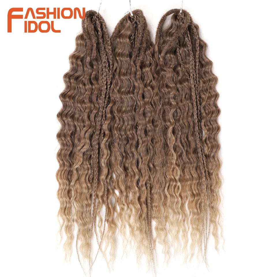 Ariel Hair Synthetic Twist Crochet Curly Hair 24