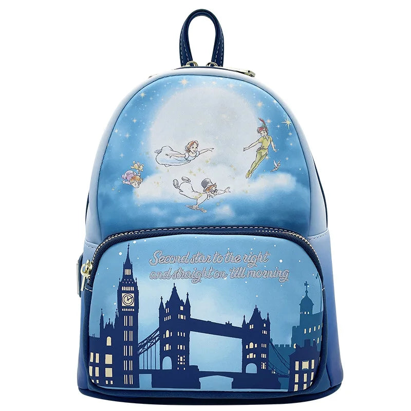 Disney Peter Pan Women's Backpacks Anime Cosplay Peter