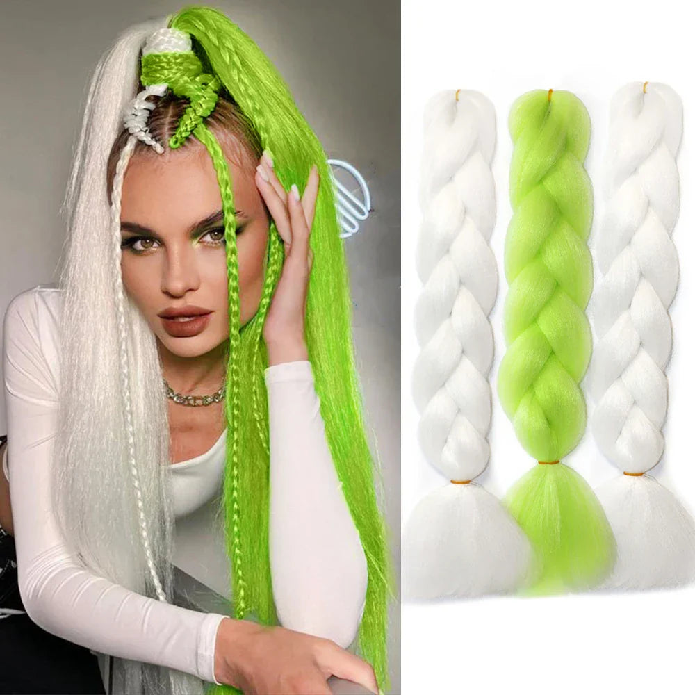 Jumbo Braids Hair Extension 24 inches 3 Pcs/Lot