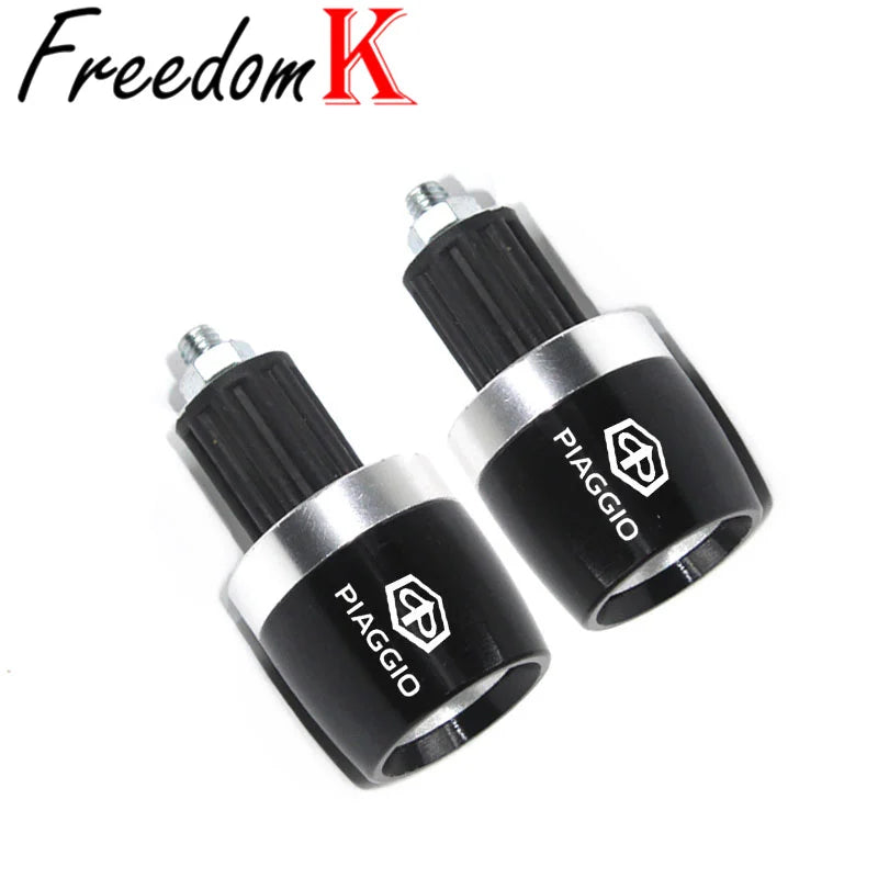 22mm Motorcycle CNC Handlebar Bar Ends for Piaggio