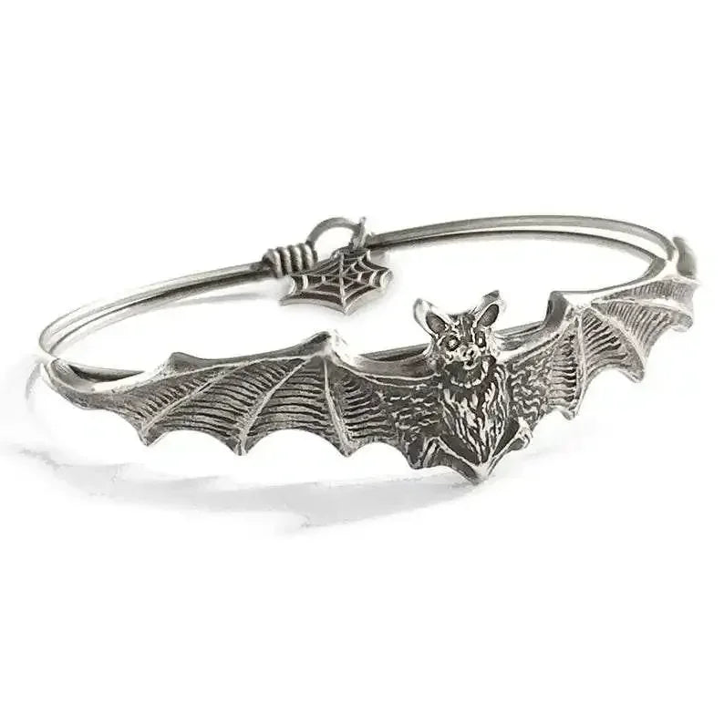 Gothic Halloween Bat Bracelet Male Retro Creative Personalized