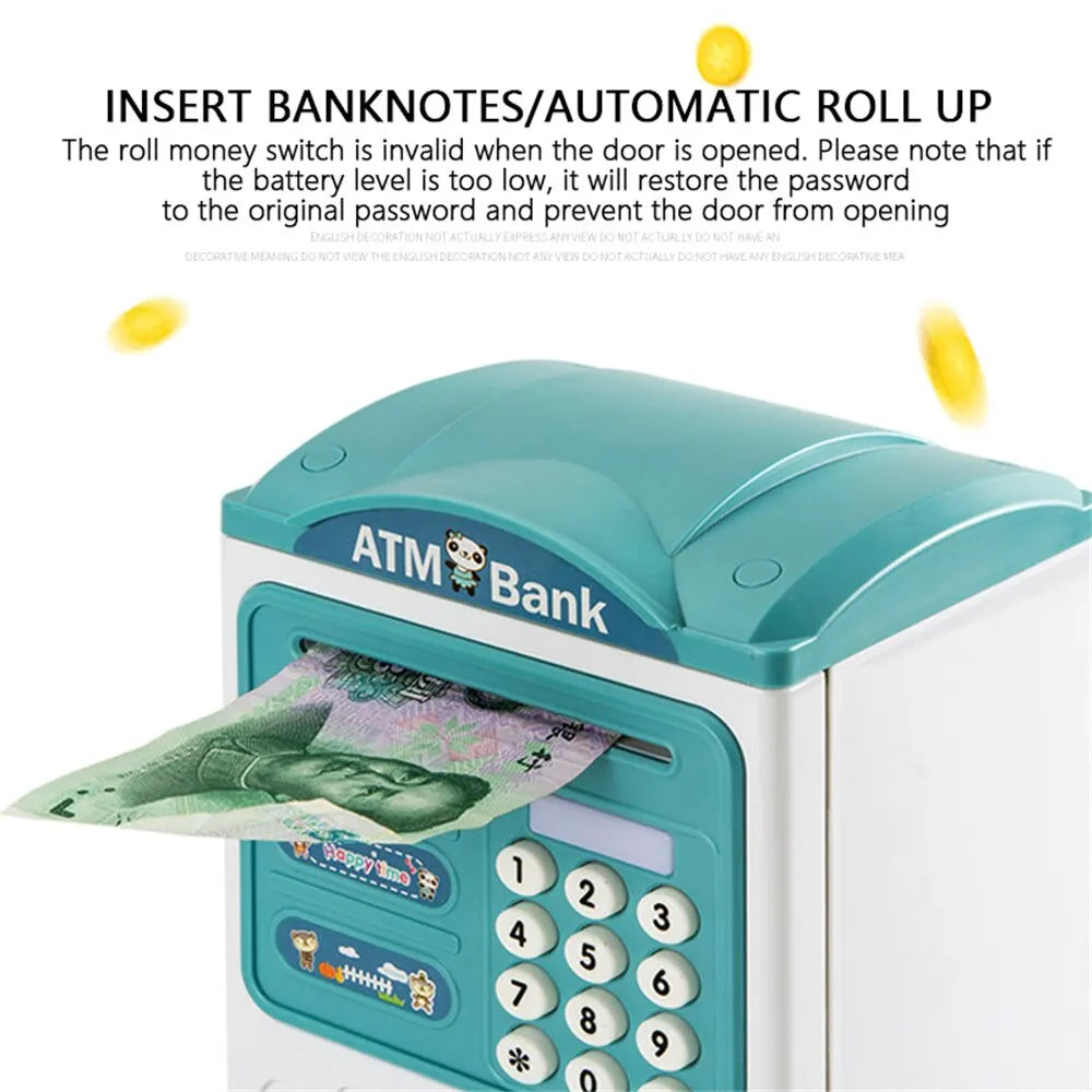 Electronic Bank Safe Box Money Boxes For Children